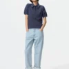 Damespoloshirt met korte mouwen