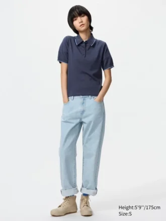Damespoloshirt met korte mouwen