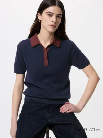 Damespoloshirt met korte mouwen | Color Block