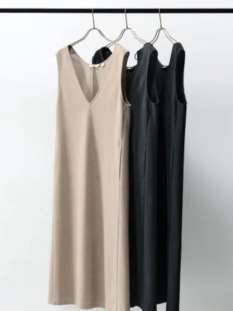 Damesrok van geborsteld jersey