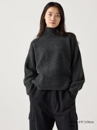 Damestrui van Souffle Yarn | Hoge hals