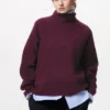 Damestrui van Souffle Yarn | Hoge hals