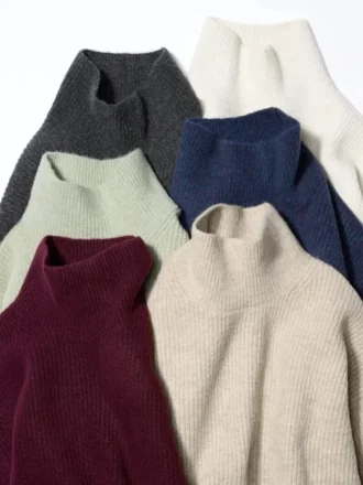 Damestrui van Souffle Yarn | Hoge hals