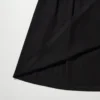Denim rok met plooien voor dames