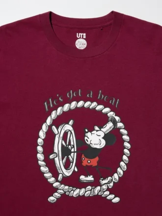 Disney Art UT T-shirt voor heren | Steamboat Willie