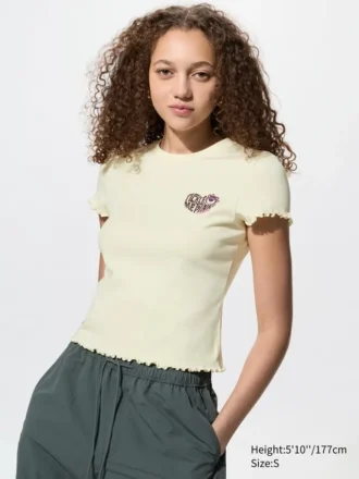 Disney/Pixar UT grafisch mini-T-shirt voor dames