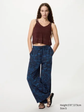 Drape Easy-broek voor dames | Bloem