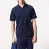DRY-EX poloshirt met kwartritssluiting voor heren