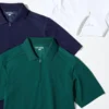 DRY-EX poloshirt met kwartritssluiting voor heren
