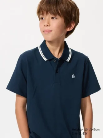 Dry Pique-poloshirt voor kinderen | Borduursel