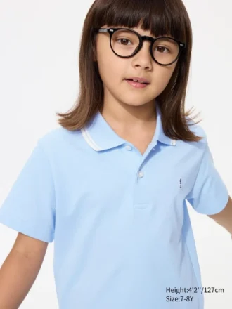 Dry Pique-poloshirt voor kinderen | Borduursel