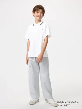 Dry Pique-poloshirt voor kinderen | Borduursel