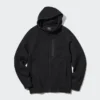 Dry Stretch Sweat-Hoodie met volledige ritssluiting voor heren