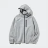 Dry Stretch Sweat-Hoodie met volledige ritssluiting voor heren