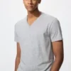 Dry T-shirt met V-hals voor heren