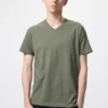 Dry T-shirt met V-hals voor heren