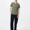 Dry T-shirt met V-hals voor heren