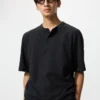 Dry Waffle Henley T-shirt voor heren