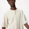 Dry Waffle Henley T-shirt voor heren