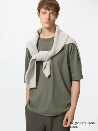 Dry Waffle T-shirt voor heren