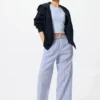 Easy broek voor dames | Gestreepte