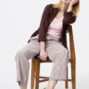 Easy broek voor dames | Gestreepte