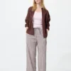 Easy broek voor dames | Gestreepte