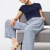 Easy broek voor dames | Gingham
