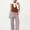 Easy broek voor dames | Gingham