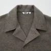 Fleece jersey overshirt voor heren