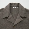 Fleece jersey overshirt voor heren