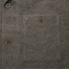 Fleece jersey overshirt voor heren