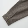 Fleece jersey overshirt voor heren