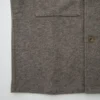 Fleece jersey overshirt voor heren