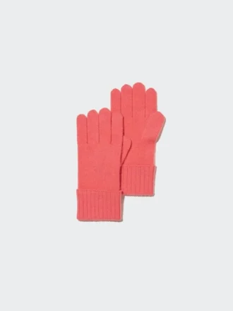 Gebreide kasjmierhandschoenen voor heren