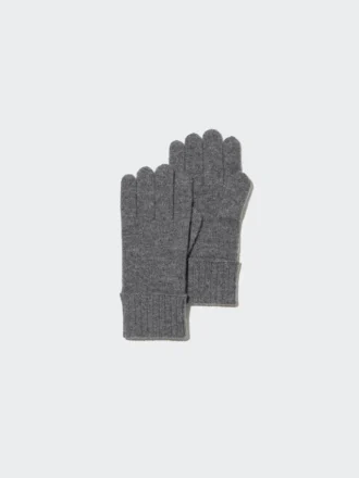 Gebreide kasjmierhandschoenen voor heren