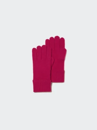 Gebreide kasjmierhandschoenen voor heren