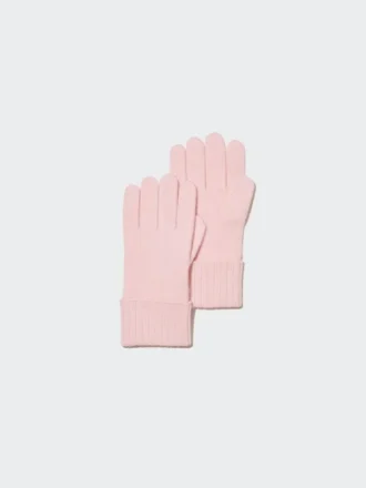Gebreide kasjmierhandschoenen voor heren