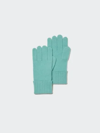 Gebreide kasjmierhandschoenen voor heren