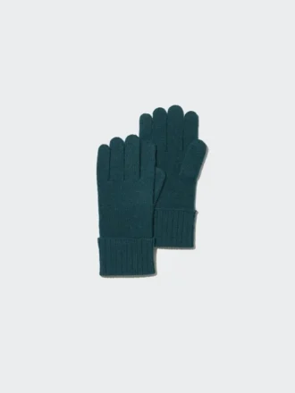 Gebreide kasjmierhandschoenen voor heren