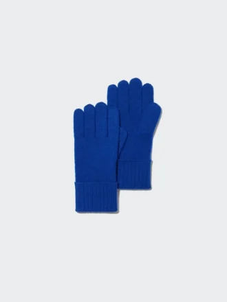 Gebreide kasjmierhandschoenen voor heren