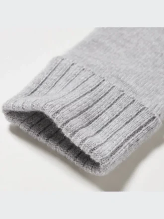 Gebreide kasjmierhandschoenen voor heren