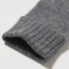 Gebreide kasjmierhandschoenen voor heren