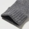 Gebreide kasjmierhandschoenen voor heren