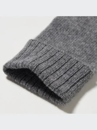 Gebreide kasjmierhandschoenen voor heren