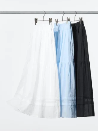 Gelaagde maxi-rok voor dames