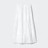 Gelaagde maxi-rok voor dames