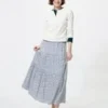 Gelaagde maxi-rok voor dames | Bedrukt