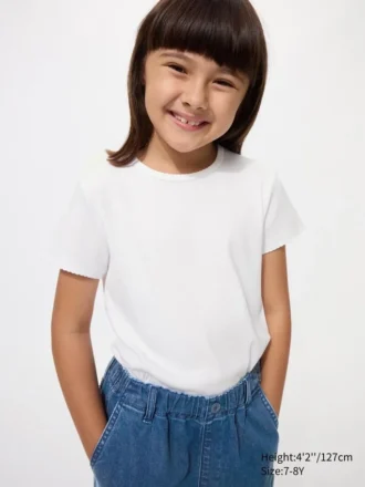 Geribd T-shirt voor kinderen