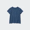 Geribd T-shirt voor kinderen | Bloem